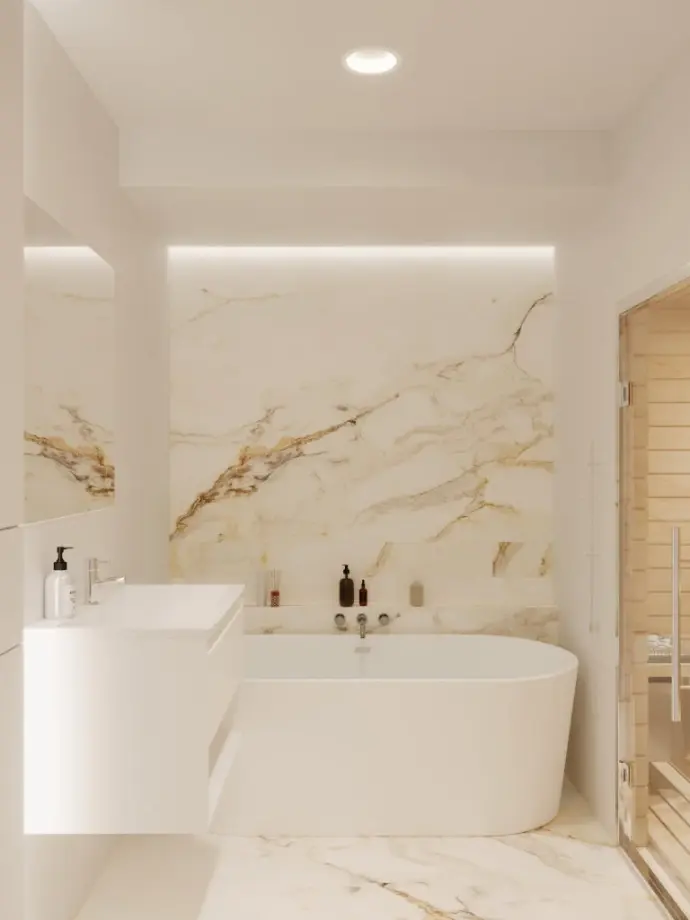 Wellness and bathing space
